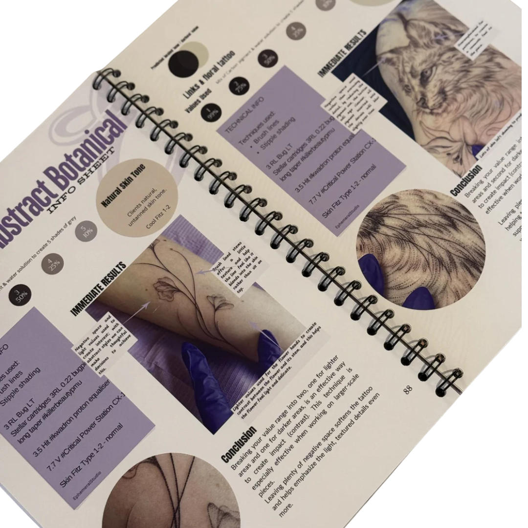 Studio Book | Fine Line Tattooing by Libby Wells