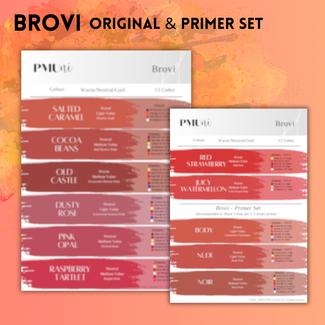 Solo Pigment Swatch Sheets LIPS