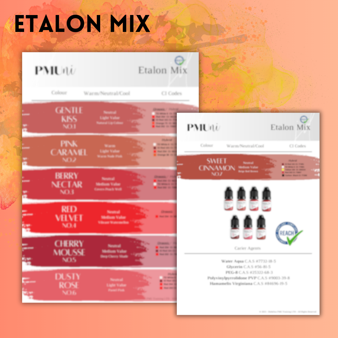 Solo Pigment Swatch Sheets LIPS