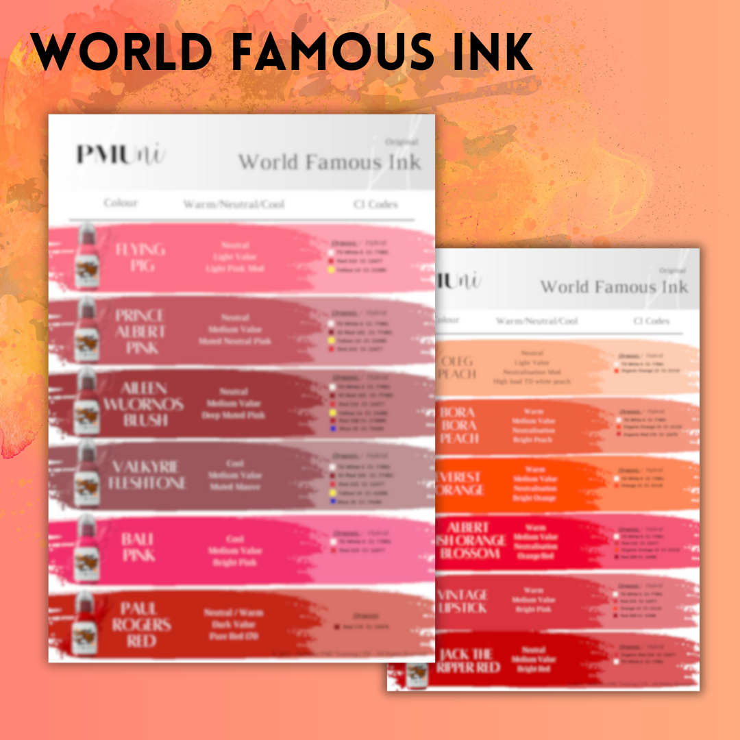 Solo Pigment Swatch Sheets LIPS
