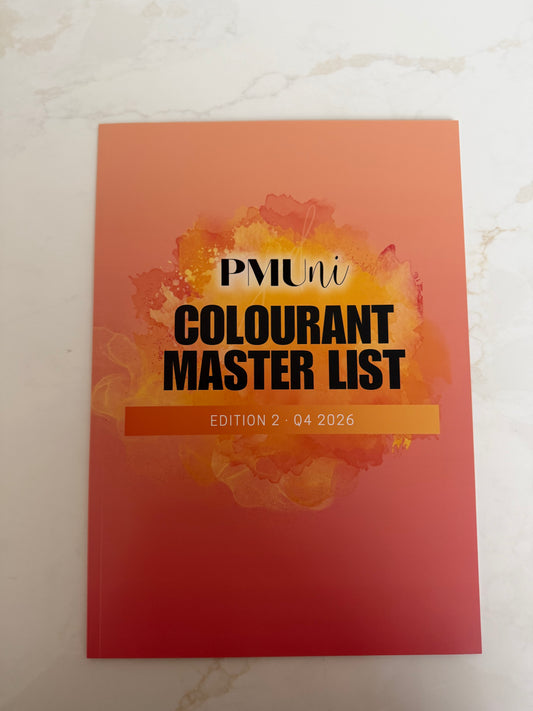 PMUni Colourant Master List
