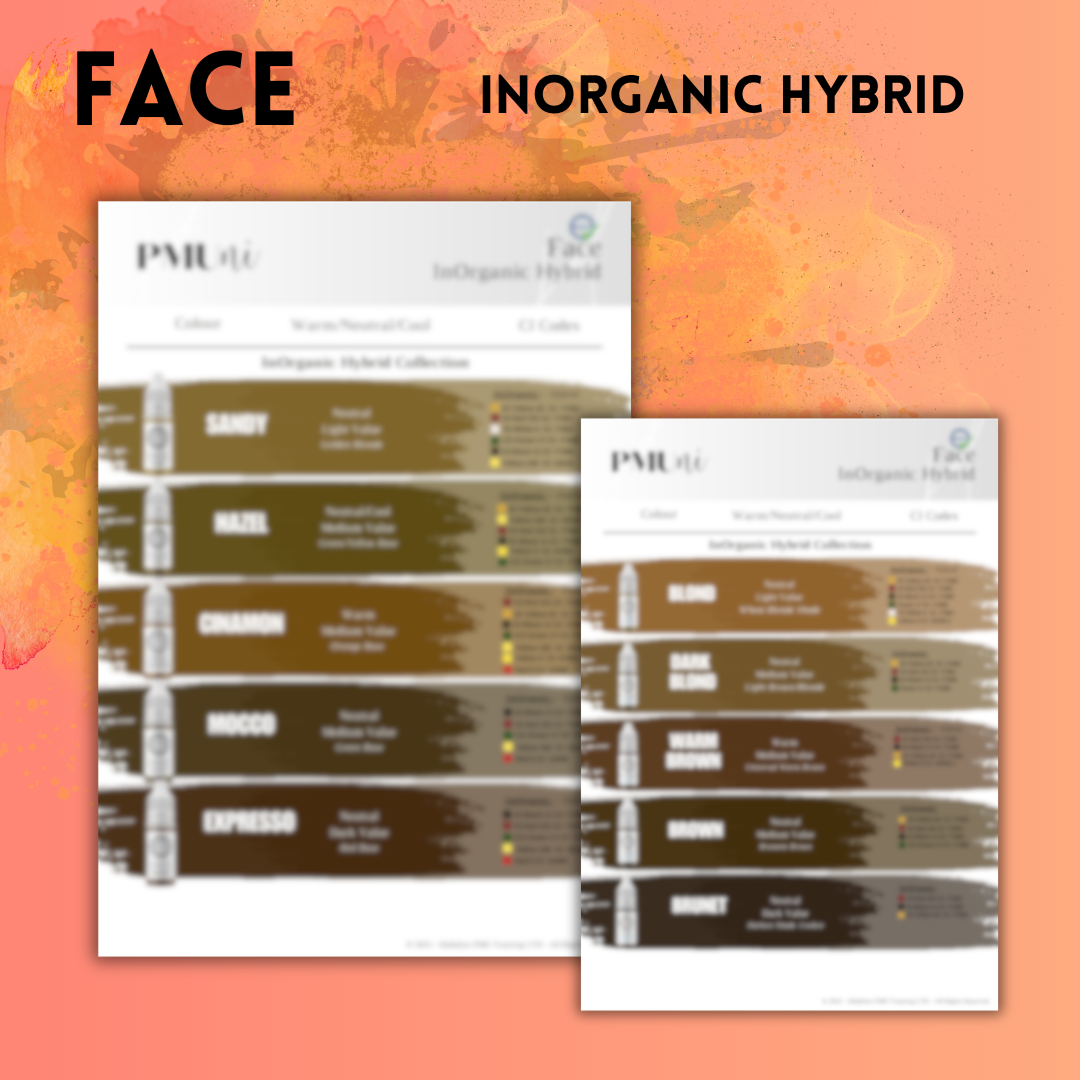 Solo Pigment Swatch Sheets BROWS